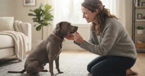 positive reinforcement for anxious dogs