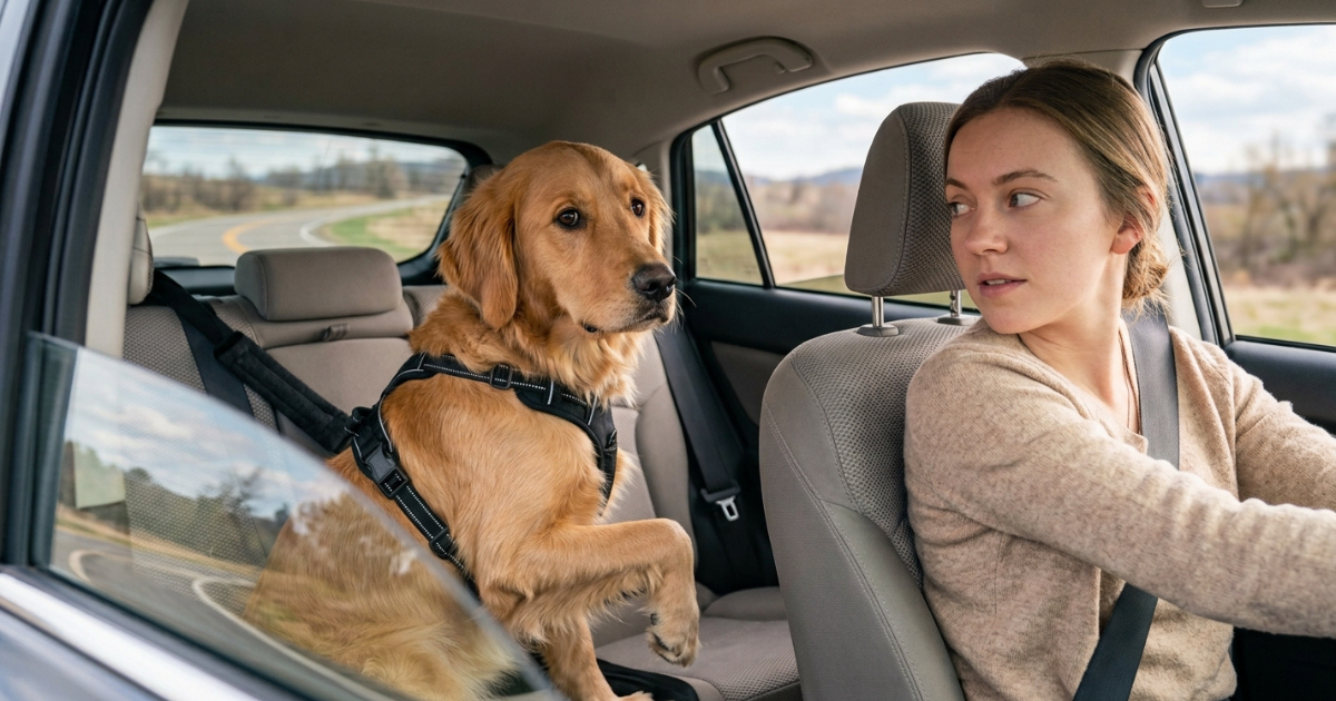 travel anxiety in dogs