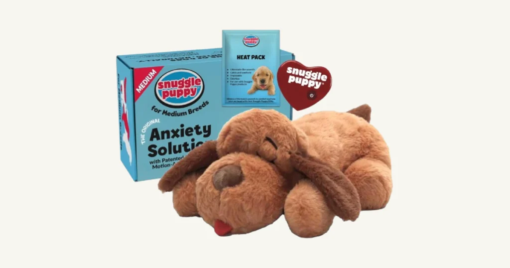 Snuggle Puppy Heartbeat Toy