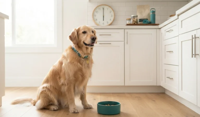 anxious dog routine